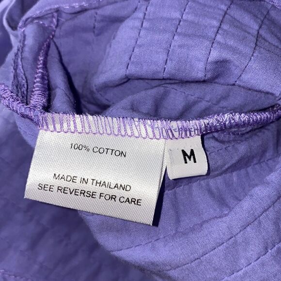 WATERSISTER DRY GOODS Lavender Nok Thai Tunic-M - Picture 7 of 8